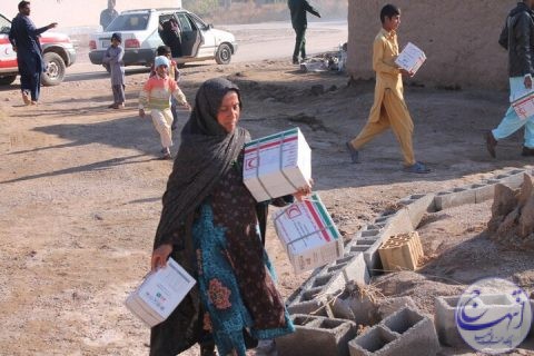 راه اندازی ۱۶ پایگاه کمک به سیل‌زدگان سیستان در خراسان شمالی