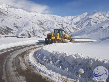 برف روبی ۶ هزار کیلومتر از جاده های لرستان طی ۵ روز گذشته