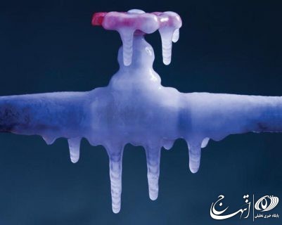 ترکیدگی ۱۵۹دستگاه کنتور آب در زنجان بر اثر یخ زدگی