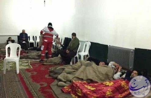 اسکان بیش از یک هزار نفر گرفتار برف در پایگاه‌های امداد کردستان