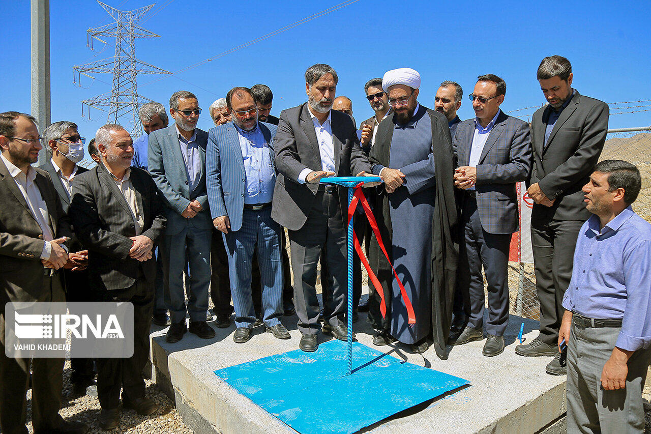 افتتاح پروژه خط انتقال آب به بجنورد‎‎