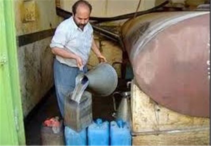 تحویل سوخت نفتگاز به نانوایی های شهرستان اسفراین