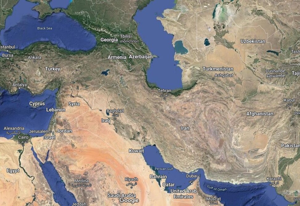 تغییر مؤلفه امتدادلغز گسل‌های ایران‌مرکز به دلیل حرکت صفحه خزر جنوبی