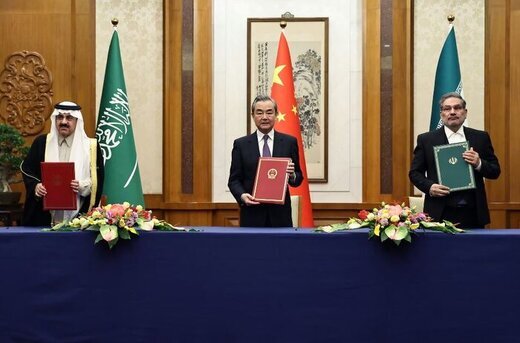 پکن: به پیشبرد عادی‌سازی روابط میان تهران و ریاض ادامه می‌دهیم