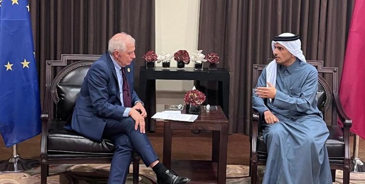 گفتوگوی وزیر خارجه قطر و بورل درباره ایران