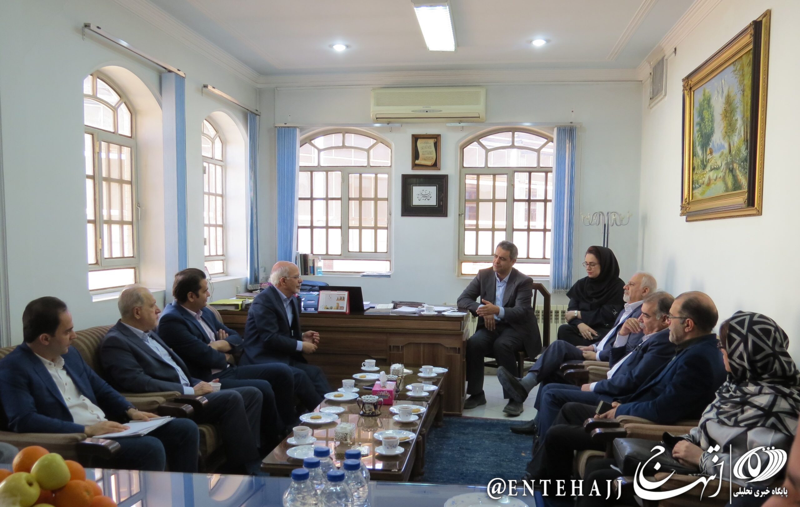 دومین پنجشنبه صنعتی خانه صنعت، معدن و تجارت استان یزد در کارخانه کاشی مسعود ایران