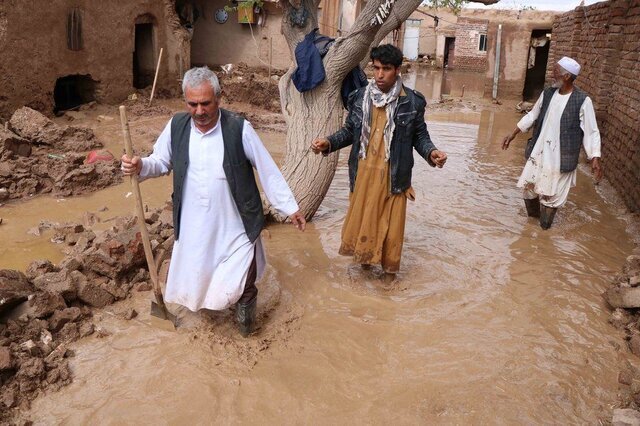 بارندگی شدید و سیل در افغانستان با ۲۹ کشته و زخمی