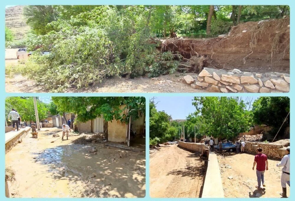 تلف شدن ۴۰۰راس دام براثر جاری شدن سیلاب در خراسان شمالی/ حل مشکل قطع گاز تا عصر امروز