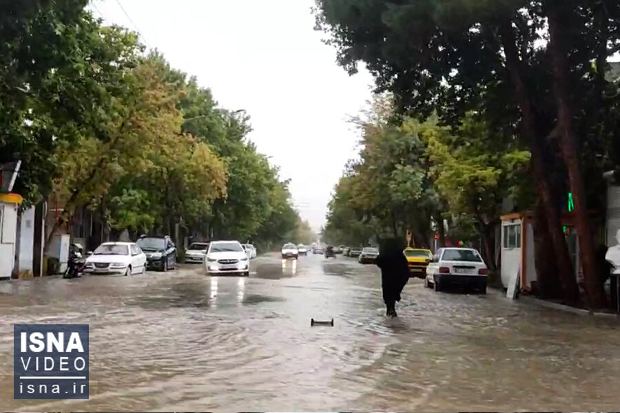 ویدیو / بارش شدید باران در بجنورد