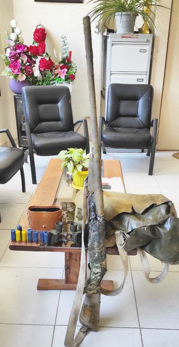 کشف سلاح تک لول غیرمجاز در شهرستان اسفراین