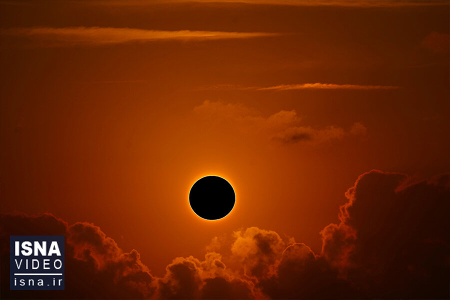 ویدیو/ آسمان میزبان آخرین خورشیدگرفتگی حلقوی تا سال ۲۰۴۶