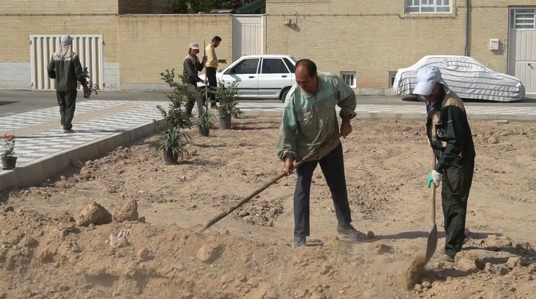 بوستان کمیل آزادشهر یزد در آستانه افتتاح بوستان کمیل آزادشهر یزد در آستانه افتتاح