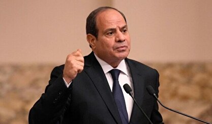السیسی: کوچاندن فلسطینیان از نوار غزه به مصر برای ما «خط قرمز» است