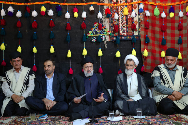 رئیسی: رفع مشکلات عشایر مورد توجه دولت است