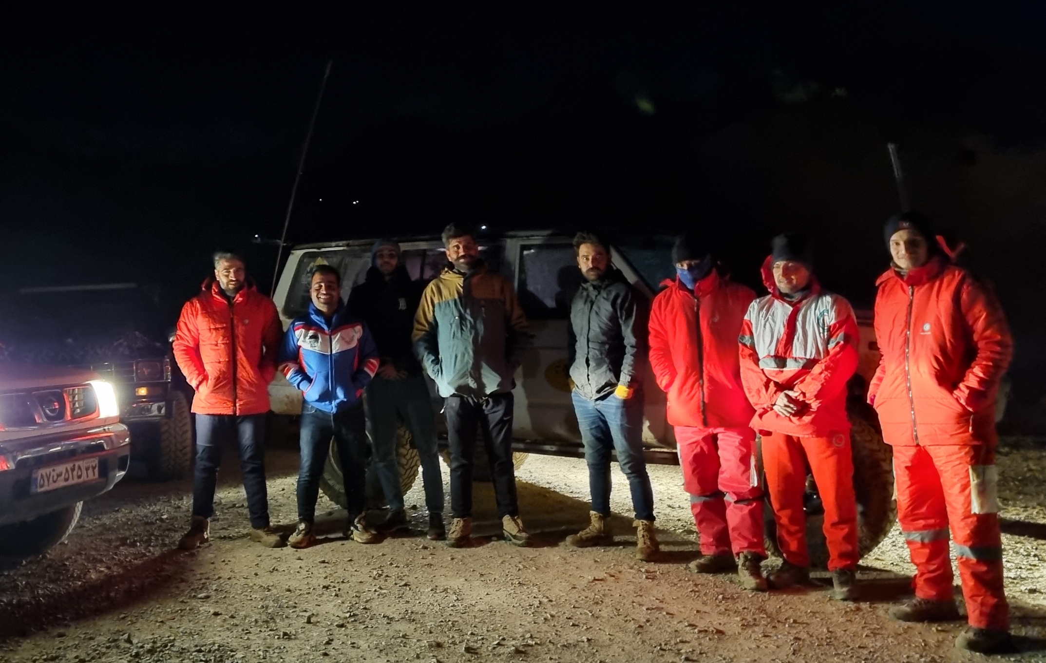 نجات ۳ کوهنورد گم شده در ارتفاعات شاه جهان اسفراین