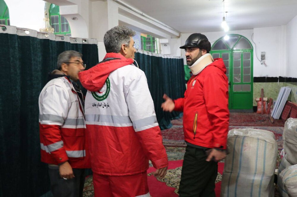 اسکان اضطراری ۸۷۳ مسافر در خراسان شمالی به دلیل بارش برف و کولاک شدید