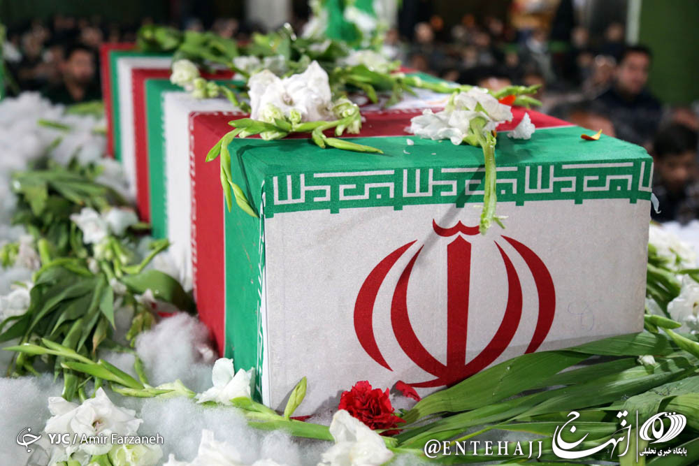 استان یزد میزبان پیکر مطهر ۹ شهید گمنام دفاع مقدس