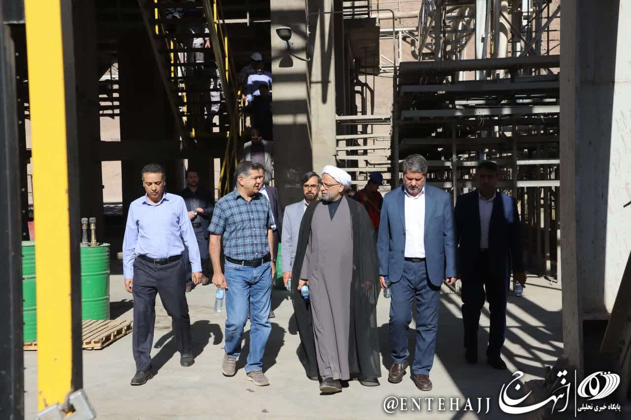 تاکید رئیس کل دادگستری یزد بر حفاظت از محیط زیست و توسعه فرآوری در بازدید از کارخانه سرب و روی