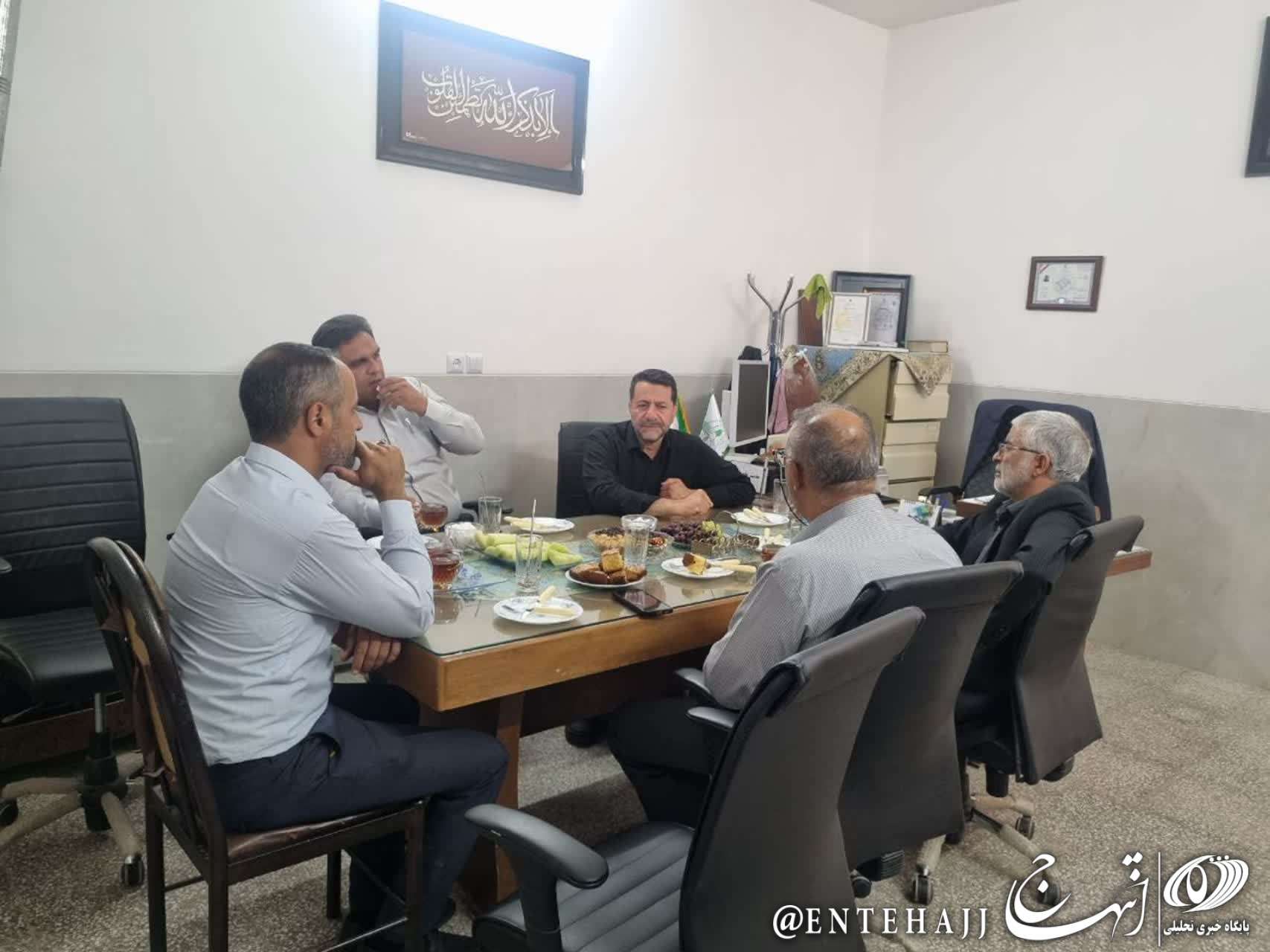 بازدید رئیس هیات مدیره و مدیرعامل تعاون روستایی استان کرمان و شهرستان رفسنجان از ظرفیتهای اتحادیه تعاونی روستایی استان یزد