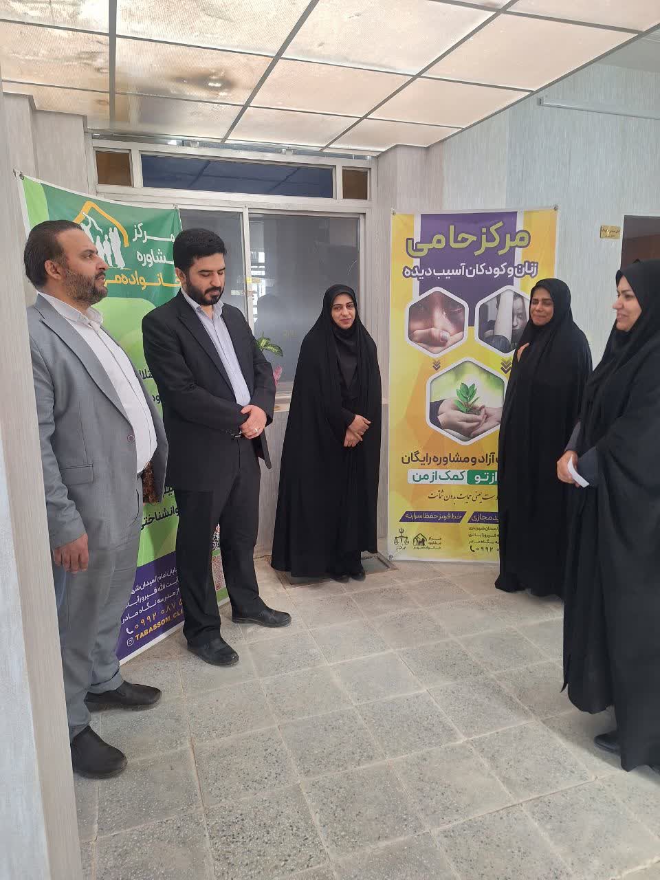 بازدید دادستان اشکذر از مرکز حامی و مشاوره زنان و کودکان آسیب دیده